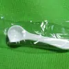 Precio especial cuchara de 0.25 gramos cuchara medidora de polvo de fruta cuchara rosa pequeña cuchara de plástico cuchara pequeña mini condimento