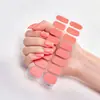 Pegatinas para Uñas con Purpurina de Color Sólido Sin Hornear Removibles Pegatinas para Uñas con Pegamento de Gelatina Suministro Directo de Fábrica Origen Seguras para Mujeres Embarazadas