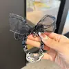 Coreia do Sul Nova Corda de Cabelo KT com Pedras Inteiras Argolas de Cabelo de Cristal Elástico de Cabeça de Alta Elasticidade Durável Rabo de Cabelo de Alta Remuneração Acessório de Cabeça para Mulheres
