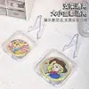 Caja de Almacenamiento Transparente de Acrílico para Insignias, Estuche Protector Cuadrado Sellado a Prueba de Polvo, Soporte de Exhibición para Coleccionables