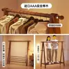 Perchero de Madera Maciza Madera de Haya De Pie para el Hogar Perchero de Piso para Dormitorio Perchero Interior Simple para Guardar Ropa