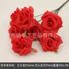 Arranjo de Flores Artificiais Vermelhas para Casamento Arranjo de Flores para Estrada Arranjo de Flores Decorativo para Fundo Flor Artificial Casamento Teto Flor de Seda