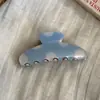 Pinza de Tiburón de Acetato Versátil de Lunares Estilo Coreano para el Cabello, Pinza Elegante para la Parte Trasera de la Cabeza, Nuevo Accesorio para el Cabello