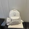 Mochila Grande de Estampado de Estrellas Dulces Nuevo Estilo 2026 Versátil para Viajes Escolares Estilo Estudiante Mochila para Clase