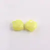 Color gelatina agujero para colgar grueso colgante de amor pulsera DIY cadena para teléfono móvil anillo colgante accesorios de joyería de corazón material en forma de corazón