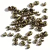 Tubo de posicionamiento de cierre de metal multicolor galvanizado transfronterizo, tubo en forma de U, cuenta abierta, accesorios para joyería de collar y pulsera hechos a mano para DIY