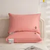 Núcleo de Almohada 100% Algodón Clase A Hotel Cinco Estrellas Almohada de Fibra de Soja Almohada de Protección Cervical para Adultos Núcleo de Almohada para Hotel de Bodas 4