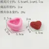Molde de Silicona Corazón de Rosa Estéreo 3D para DIY Pastel de Mousse de San Valentín Chocolate Jabón Artesanal Molde Venta al por Mayor