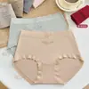 90-140 jin Terciopelo alemán sin costuras serie de colores oscuros moño estilo ins 10A entrepierna antibacteriana suave transpirable ropa interior para mujer