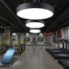 Lámpara de Araña LED Simple de una Cabeza Forma Lámpara Oficina Sala de Reuniones Supermercado Centro Comercial Sala de Entrenamiento Gimnasio Lámpara