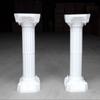 Suministros para bodas Columna romana guía de carretera estilo plástico cesta de flores de apertura columna romana al por mayor