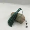 Punto 8cm borla corta gruesa borla pequeña púas gordas tocado accesorios de ropa marcapáginas abanico peine colgante púas colgantes