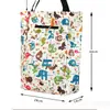 Bolsa de Hombro Plegable Grande de Tela Oxford para Compras en el Supermercado Bolsa de Compras Plegable Bolso Cruzado Bolsa de Almacenamiento Bolsa de Cosméticos