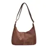 Bolso tote de hombro cruzado casual y versátil de gran capacidad, nuevo diseño de moda otoño 2026, estilo coreano moderno