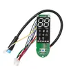 Patinete eléctrico 1S/pro/pro2 placa Bluetooth de cuatro cables panel de interruptores de instrumento de doble freno con herramienta de tornillo