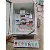 Prensa hidráulica con caja de control, caja eléctrica, caja de control alternativo del motor, caja de distribución.