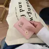 Billetera Pequeña Linda Estilo Coreano Colgante de Oso Billetera Corta Portatarjetas Dibujo Animado de una Pieza Billetera para Monedas de Alto Valor para Estudiantes Mujeres