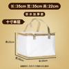 Bolsa Térmica para Pastel de Cumpleaños Papel de Aluminio Algodón Perlado Bolsa para Regalo de Mariscos Bolsa de Mano Bolsa Térmica Aislada para Llevar Hot Pot de Gama Alta Cremallera