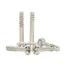 Tornillos Autorroscantes M3*16 Cabeza Plana Rosca Parcial Diez Tornillos Autorroscantes Redondos Ranurados Cabeza Media Cola Plana Hebilla Media Pb3*16