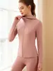 Chamarra de yoga con capucha para exteriores, sudadera con capucha ajustada para mujer, sudadera deportiva versátil de estilo americano casual para otoño e invierno