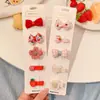 Pinzas para el pelo súper lindas de tela para niñas, Pinzas para el pelo de bebé que no dañan el cabello, Pinzas laterales y para el flequillo de niños, Pinzas de pico de pato