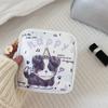 Bolsa Pequeña Femenina de Almacenamiento de Toallas Sanitarias Winnie the Pooh para Tía Estudiante Portátil Linda Bolsa de Tía Pacha