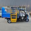 Zhongwang simples galpão elétrico de três rodas pendurado caçamba caminhão de lixo lado pendurado balde auto-montado auto-descarregamento compressão pendurado caçamba máquina de limpeza