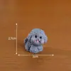 Paisaje en miniatura, figuras de animales de cachorros creativas y lindas, decoraciones de caja sorpresa, accesorios para escritorios de oficina, piezas decorativas pequeñas