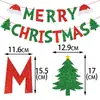 Banner de Navidad Feliz Navidad Banner de Navidad Fiesta de Año Nuevo Suministros de Navidad Accesorios para Fotos