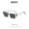 2025 nuevas gafas de sol tipo flecha gafas de sol AliExpress caja pequeña retro comercio exterior Europa, América y Rusia comercio exterior