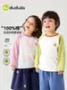 69.9 por Cualquier 3 Artículos Camiseta de Manga Larga para Niños Dudu Camiseta Básica de Otoño para Niños Ropa Infantil de Moda para Niñas