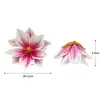 Simulación de Boda Flor Estrella de la Suerte Flor de Magnolia Flor Artificial Pasador de Pelo Tocado Paquete de Materiales con Guirnalda para el Hogar Accesorios de Fotografía