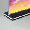Suporte de Mesa Plástico em T Cartão de Refeição A4 Suporte de Cartão de Mesa Cartão de Mesa Display de Mesa Armário de Exibição de Cartões Suporte de Publicidade Dupla Face Cartão de Vinho A5
