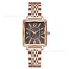 Reloj de Cuarzo de Lujo Cuadrado Rose Gold Gelangdi Transfronterizo Personalizado para Mujer, Reloj Impermeable de Lujo para Mujer con Opción de Etiqueta Privada
