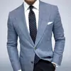 2026 Comercio Exterior Transfronterizo Primavera Nuevo Estilo Chaqueta de Traje a Cuadros Estampada Top de Traje Casual Ajustado para Hombre