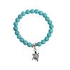 Pulsera de venta caliente transfronteriza set de pulseras pulsera turquesa caballito de mar estrella de mar tortuga búho pulsera del árbol de la vida al por mayor