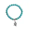 Exclusivo transfronteiriço para comércio exterior na Europa e nos Estados Unidos pulseira de contas explosiva conjunto feminino estilo étnico boêmio pulseira de turquesa