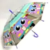Paraguas Infantil de Dibujos Animados a Prueba de Viento Sanrio, Paraguas de Doble Propósito Automático Impermeable para el Sol, Paraguas de Mango Recto a Prueba de Lluvia