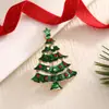 Moda Europeia Novo Estilo Festival de Natal Broche Árvore de Natal Sapatos Velho Rena Guirlanda Floco de Neve Sino Broche Feminino Transfronteiriço