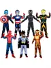Disfraces infantiles de Halloween del Hulk, Capitán América, Thor, Batman, Spider-Man y otros disfraces de superhéroe musculoso