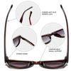 3537 Liquidación Gafas de Sol de Montura Cuadrada Gafas de Sol de PC Exportación Transfronteriza Europea y Americana Amazon Tiktokuv400 Moda