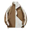 Envío Gratis Chaqueta Reversible Pareja Holgada Cuello Alto Nueva Moda Primavera y Otoño Marca Chaqueta Deportiva Casual