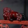 Colgante de Talla de Calabaza de Palo de Rosa Pixiu Juguete de Madera Pieza de Mano Decoración del Hogar Punto Escénico Artesanías de Venta Caliente