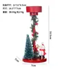 Decorações de Natal Transfronteiriças Estilo Ins Árvore de Natal Europeia Suporte de Vela Festa de Natal Decoração de Casa Enfeites