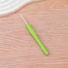 Ganchillo de Mango Suave Sólido de Tpr Colorido Grande y Pequeño de Aluminio Lana Ganchillo DIY Herramienta para Tejer a Mano Mango Antideslizante Ganchillo