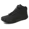 Invierno Transfronterizo Nuevos Zapatos de Algodón Botas de Nieve para Hombre Zapatos de Senderismo Zapatos Casuales de Senderismo para Parejas Más Terciopelo Engrosado Cálido e Impermeable