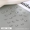Decoraciones Metálicas para Uñas, Adornos de Moño, Lazos Metálicos de Moda, Serpentinas, Accesorios Metálicos para Uñas Fábrica al por Mayor