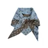 Bufanda Triángulo Pequeño de Lunares y Bloques de Color para Primavera, Verano y Otoño, Moderna y Versátil, Bufanda Multifuncional para el Cuello para Exteriores, Protector Solar para el Cuello