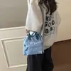 Bolso Cruzado de Bloques de Color para Niñas, Bolso de Mano Casual Versátil, Bolso de Hombro Único con Múltiples Bolsillos para Viajes al Aire Libre, Senderismo y Almacenamiento de Teléfono