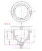 Boquilla de bebedero grande de molde, manguito de bebedero, boquilla de bebedero grande de molde, boquilla de bebedero P20S45C anillo de posicionamiento, piezas estándar